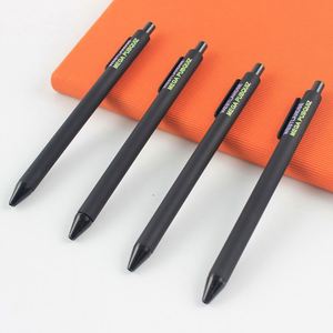 Stylos publicitaires en plastique personnalisés en gros, plusieurs couleurs, logo, 1,0 mm, stylo à bille pour promotion - Product Image 1