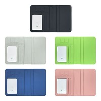 Étui à passeport en tissu imprimé personnalisé Porte-cartes à fonctions multiples vierge à sublimation Couverture de passeport