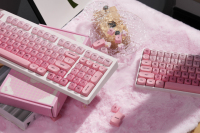 Clavier ZORNHER ZH980 95% Foundation Blue Creamy PBT avec touches Jelly mignonnes, Hot-Swap, rétroéclairage RGB et switches linéaires