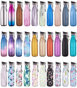 Double paroi de tournesol, bouteille de bibelot de haute qualité en acier inoxydable - Product Image 3