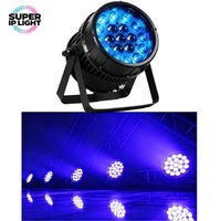 Projecteur de scène LED PAR 19x10W RGBW 4-en-1 en alliage d'aluminium, étanche IP65, avec zoom DMX512 pour mariages, DJ et événements