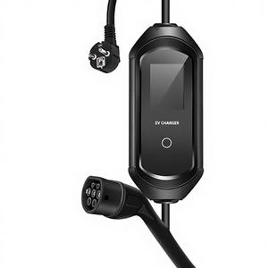 Cargador Portátil para Vehículos Eléctricos <span class=keywords><strong>de</strong></span> Nueva Energía, 16A 35KW, Estándar Europeo, con Protección Contra Fugas, Tipo 2 - Product Image 1
