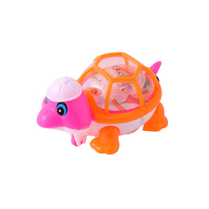 Jouet tortue lumineux à cordon pour enfants, en plastique, clignotant, pour jouer la nuit - Product Image 4