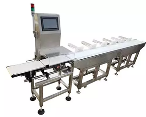 Balık deniz ürünleri tavuk karides sıralama için yüksek verimli otomatik ağırlık sıralama makinesi endüstriyel <span class=keywords><strong>Metal</strong></span> dedektörleri - Product Image 1