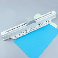 Perforatrice Universelle 30 Trous pour Reliure Spirale Manuelle, Papiers d'Examen, Documents de Bureau et Étudiants