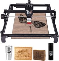 Módulo Láser de Diodo Opcional de 20W 40W, Mini Router CNC de Escritorio para Madera, Máquina de Grabado Láser 4240
