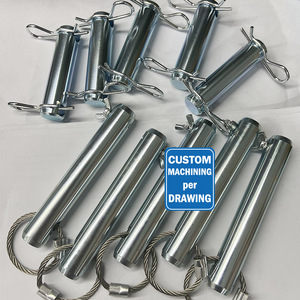 Cnc מעוגן פלדה alu מותאם אישית חלקים alu פלדה כבד תועה סיכה קליפ מגוון ערכת שלב מחבר שלב - Product Image 2