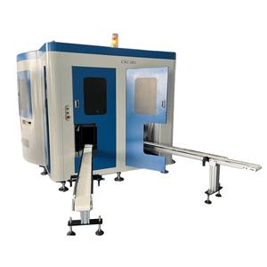 Machine d'impression sérigraphique rotative automatique haute vitesse, imprimante de tubes cosmétiques entièrement automatique à servo haute précision PLC, Nouvelle - Product Image 2