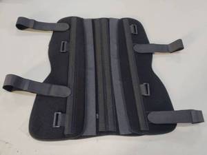 Tutore per Ginocchio Nero per Recupero Post-Operatorio Ospedaliero e Riabilitazione, con Cinghie Regolabili e Apertura per la Rotula - Product Image 5