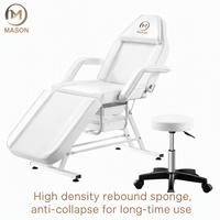 Table de massage en métal réglable pour salon commercial et spa |   Utilisation en salle de sport |   Lit de spa pour les cils du visage |   Économique et peu encombrant