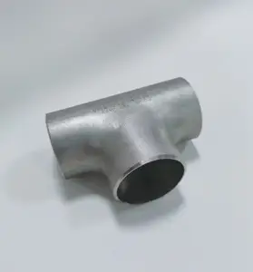 high quality AISI 316 stainless Steel Pipe Fittings Equal Tee SCH10S 4inch wenzhou
