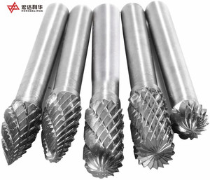 Herramienta de broca rotativa <span class=keywords><strong>Dremel</strong></span> pulida, cortador de rebabas rotativas OEM personalizable para carpintería de Metal - Product Image 1