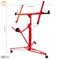 Lève-plaque de plâtre pour la construction de plafonds, capacité de charge 150 lb, 11 pieds ou 4,8 m, peut être manipulé par une seule personne sans autre équipement