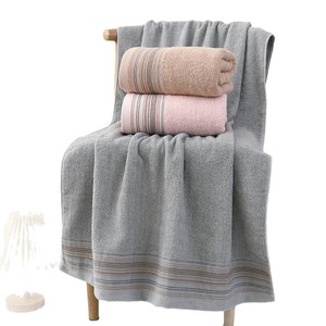 Pure Cotton <b>Towel</b> And <b>Bath</b> <b>Towel</b> 35x75cm 70x140cm Striped Absorbent Beach Use - Product Image 5