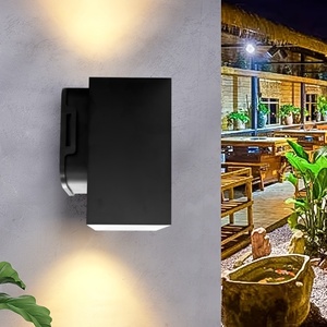 Applique murale <span class=keywords><strong>LED</strong></span> moderne en aluminium pour l'extérieur IP65, étanche, gradable, couloir <span class=keywords><strong>de</strong></span> chevet, <span class=keywords><strong>salle</strong></span> <span class=keywords><strong>de</strong></span> <span class=keywords><strong>bain</strong></span>, chambre, pépinière, cuisine, hôtel, projecteur - Product Image 1