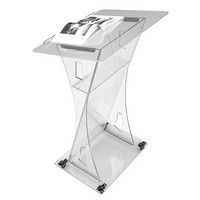2026 Meilleures ventes Design moderne Autres meubles commerciaux Chaire de cérémonie en acrylique transparent avec 4 roulettes