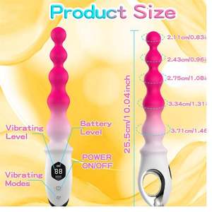 Anale expander Big Balls vibrator extensie simulator man boor mannelijke plug kont opblaasbaar dik opblaasbaar klysma - Product Image 6