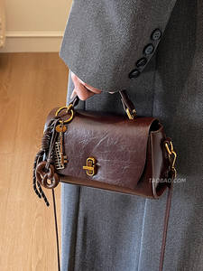 New Fashion Women's Handbags Single Cotton Lining PU Durable Small <b>Square</b> Bags for Travel - Product Image 4