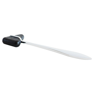 Marteau de percussion en acier inoxydable avec règle 5x4x1,6 cm, outil de diagnostic médical - Product Image 1