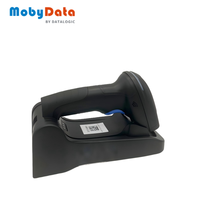 Lecteur de codes-barres sans fil Mobydata HS450DPM, nouveau style, 1D 2D, code QR, lecteur de codes-barres portable