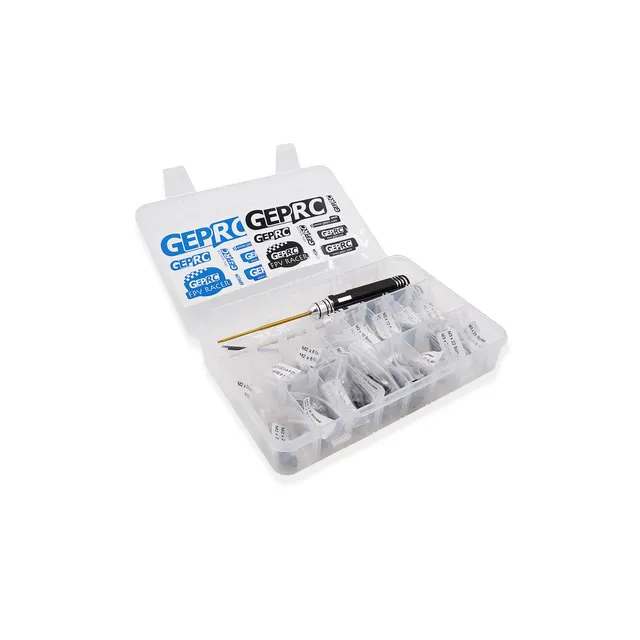 FPV Drone Screw Accessories Kit Boxed Spare Parts for Quadcopter Repair Maintenance Hardware Set