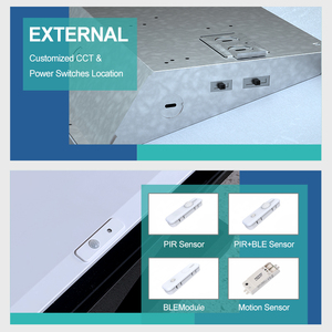 Shenzhen Factory 600*600 <strong>2x4</strong> <strong>Led</strong> Troffer <strong>Panels</strong> Indoor <strong>LED</strong> Troffer Office Lighting Dimmable <strong>Panel</strong> <strong>Light</strong> - Product Image 4