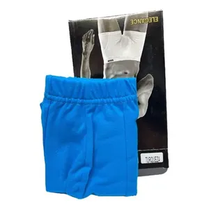 Boxers pour hommes Fozter XXL, taille mi-haute, en coton, design uni - Product Image 3