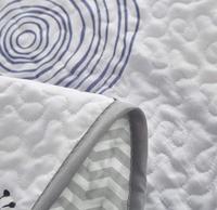 Vente en gros de draps de lit en coton jacquard imprimé Sabanas