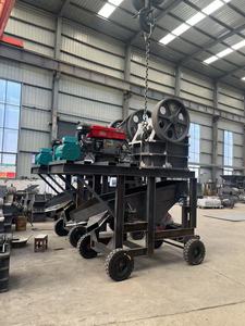 Venda Quente Preço de Fábrica: Pequeno Triturador de Mandíbula Móvel para Rocha Dura, Triturador de Pedra PE250x400 com Motor a Diesel - Product Image 4