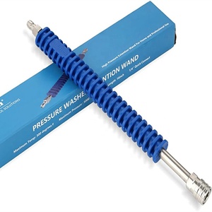 1/4 ''Quick Connect Power Washer Lance Rod Antidérapant Grip Pressure Wand Extension Wand pour le nettoyage et le remplacement de la <span class=keywords><strong>voiture</strong></span> - Product Image 1
