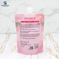 Pochette Doypack à bec verseur pour recharge liquide, emballage cosmétique pour gel douche, savon, lotion, crème, shampoing, après-shampoing, soins de la peau, sirop