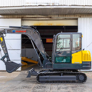 Mini-excavatrice de 6 tonnes à prix d'usine, certifiée CE, petite pelle à vendre, petite machinerie de construction, agricole - Product Image 1