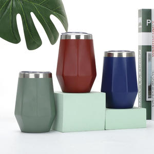 Nuevo Vaso Térmico <span class=keywords><strong>de</strong></span> Acero Inoxidable 304 <span class=keywords><strong>de</strong></span> 360 ml con Tapa, Diseño <span class=keywords><strong>de</strong></span> Huevo <span class=keywords><strong>de</strong></span> Diamante, Venta Directa <span class=keywords><strong>de</strong></span> Fábrica - Product Image 5