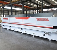 Machine de chantournage entièrement automatique de qualité supérieure pour portes et armoires en bois avec système de profilés en forme de J et en forme de U