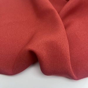 Tessuto Broccato Elastico in Velluto Crespo Milanese, Opaco a Strato Singolo, per Abiti e Fodere Tessili per la Casa, 100% Poliestere Opaco - Product Image 2