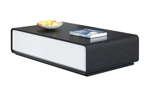 Hiện đại Thiết kế tối giản Walnut Treo Tường <span class=keywords><strong>TV</strong></span> bảng đứng <span class=keywords><strong>TV</strong></span> tủ gỗ với ngăn kéo lưu trữ và Kệ Bàn cà phê - Product Image 6