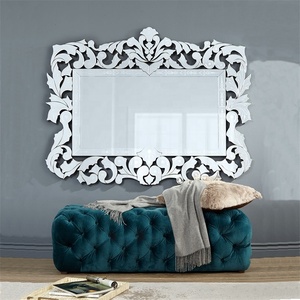 Espejo <span class=keywords><strong>de</strong></span> Pared Decorativo Rectangular <span class=keywords><strong>de</strong></span> Diseño Nuevo, Marco <span class=keywords><strong>de</strong></span> Metal <span class=keywords><strong>de</strong></span> Aluminio Dorado, Espejo <span class=keywords><strong>de</strong></span> Pared <span class=keywords><strong>para</strong></span> Baño, <span class=keywords><strong>para</strong></span> el Hogar y Hoteles - Product Image 3
