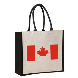 Sacs en jute écologiques personnalisés, sacs promotionnels non tissés, sacs de courses, sacs cadeaux, sacs en soie avec logo personnalisé, style, motif et design sur mesure - Product Image 3
