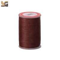 0.55mm étanche sans décoloration fils cirés à coudre pour cuir fil ciré rond