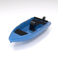 Mini Yacht Innovant en Matériaux Écologiques pour Lac et Haute Mer, Bateau de Sport Nautique, de Pêche et de Vitesse