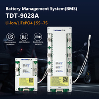 BMS TDT 7s Li-ion 100A 120A 150A 180A 200A 24v para Paquete de Baterías de Iones de Litio