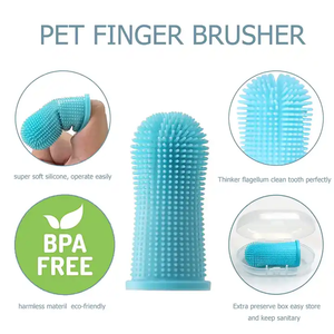 Cepillo <span class=keywords><strong>de</strong></span> <span class=keywords><strong>Dientes</strong></span> <span class=keywords><strong>de</strong></span> Dedo <span class=keywords><strong>de</strong></span> Silicona <span class=keywords><strong>para</strong></span> Mascotas <span class=keywords><strong>de</strong></span> Fácil Limpieza Dental al por Mayor <span class=keywords><strong>para</strong></span> <span class=keywords><strong>Perros</strong></span> y Gatos - Product Image 4
