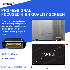 Écran LCD d'ordinateur portable de remplacement 14,0 pouces mince 40 broches TL140ADXP20-00 TL140ADXP24-00 B140QAN04.S 120Hz avec certification CE - Vente en gros - Product Image 2