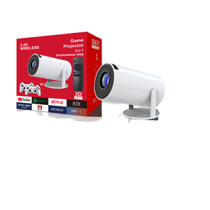 Hot HY300 with Game <b>LED</b> Projector 720P Home Cinema Outdoor Mini Portable Android 4K Support Built-In <b>Speakers</b> - Product Image 1