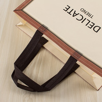 도매 맞춤 비 짠 가방 재사용 천 쇼핑 부직포 가방 로고