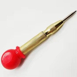 Punzón de Centrado HSS, Punzón de Estator, Punzón de Centrado Automático con Resorte, Herramienta de Perforación y Marcado con Funda Protectora - Product Image 1