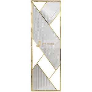 EX954 Premium Stainless Steel Screen <b>Divider</b> for Luxury Interior Design - Product Image 1