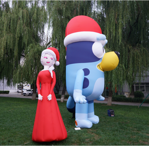 Hot bán tùy chỉnh bluey <span class=keywords><strong>Inflatable</strong></span> Dog Linh Vật Trang phục phim hoạt hình kích thước cho lễ hội Hot Bán quảng cáo inflatables - Product Image 6