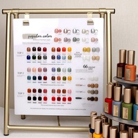 Kit de vernis gel UV SAGALAGA pour trempage permanent 15ml, couche de base personnalisée, 66 couleurs, séchage LED 30s, base caoutchouc effet œil de chat, OEM/ODM