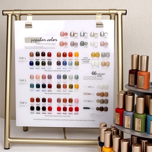 Esmalte de <span class=keywords><strong>uñas</strong></span> semipermanente profesional, Gel colorante que cambia con la tabla, juego de 66 colores, Etiqueta Privada - Product Image 2